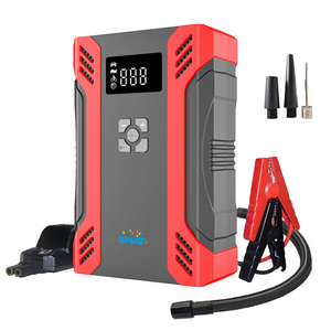 Arrancador de batería de coche portátil de 12V, bomba de neumáticos, luz LED, Kit de emergencia de refuerzo de batería automático, pantalla Digital a prueba de chispas 2000a para coches - Product Image 1