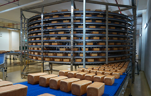 Torre de Enfriamiento y Congelación en Espiral de Acero Inoxidable de Múltiples Capas para la Industria Alimentaria, para Pan y Pizza, con Banda Transportadora de Malla Metálica, Marca NP - Product Image 3