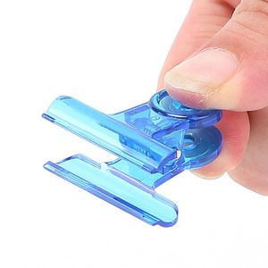 31mm Trangparent Plastic Hinge Paper Office Use <b>Clip</b> File School <b>Tools</b> Binder Clamps Papers Hanging <b>Clip</b> Suppliers - Product Image 3