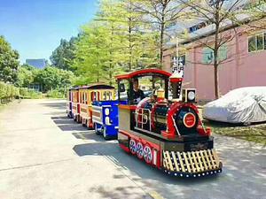 Grandi Treni Elettrici per Resort e Parchi con 25/19/13 Posti a Sedere Comodi per Attrazioni Turistiche - Product Image 4