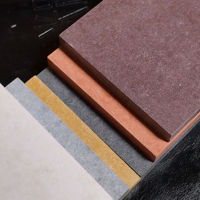 Panneaux muraux en fibres de ciment ignifuges, imperméables, antistatiques, insonorisants, isolants thermiquement pour revêtements intérieurs et extérieurs