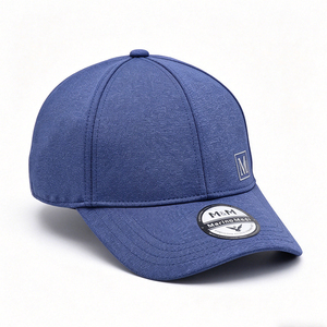 <b>Navy</b> Blue Leaf Logo Unisex <b>Baseball</b> Dad Hat 6-Panel Polyester/Cotton Blend Adjustable Casual Outdoor <b>Cap</b> - Product Image 5