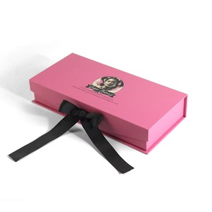 Custom Luxury Package Magnetic Black Satin Insert Perfume Box - Product Image 3