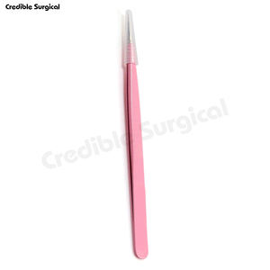 ชุดคีมหนีบขนตา4ชิ้นทำจากสเตนเลสสตีลวัสดุพลาสติกเครื่องมือความงามงานตามสั่ง - Product Image 3