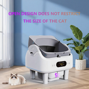 Lavabo eléctrico completamente automático, caja de arena inteligente para gatos, inodoro para gatos, cajas de arena autolimpiables, caja de arena para inodoro para gatos - Product Image 4