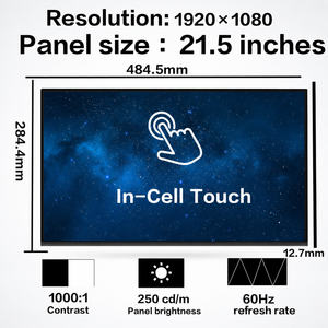 หน้าจอสัมผัสแท้รุ่น LM215WFA-SSA1 SSA2 SSA3 SSA4 ขนาด 21.5 นิ้ว IPS LCD สำหรับ LG สำหรับ HP สำหรับ Lenovo - Product Image 1