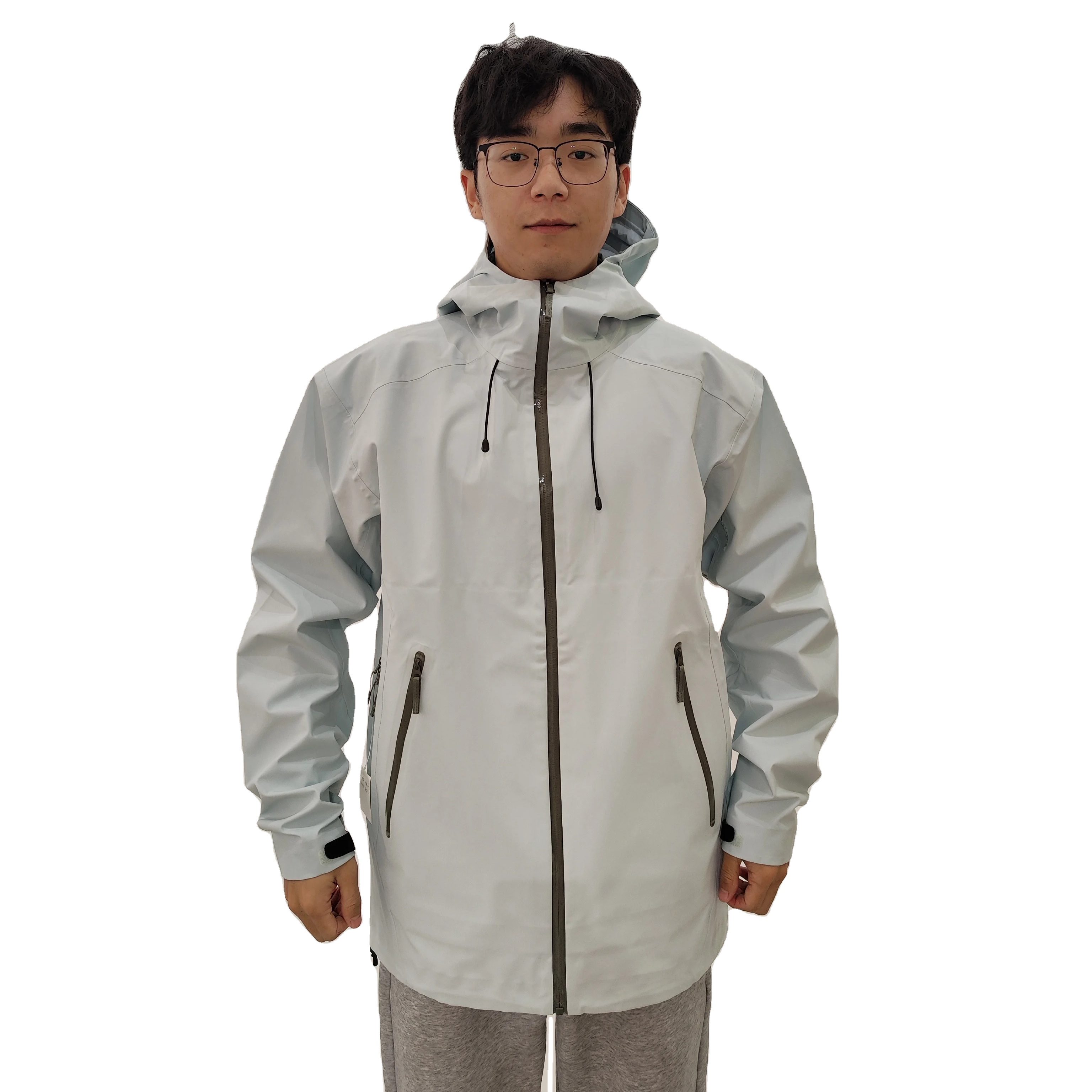 High quality raincoat hooded Hiking Climbing Outdoor jacket raincoat Waterproof Rain Jacket hooded Lightweight