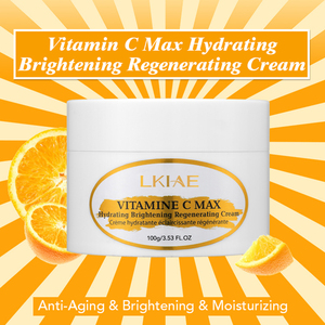 Produits de soin de la peau les plus vendus Crème hydratante éclaircissante anti-âge 5% vitamine C pour femmes, effet blanchissant en 5 jours - Product Image 3