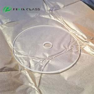 กระจกคุณภาพสูง FELIX K9/กระจกซิลิกาหลอม/กระจกคริสตัลแซฟไฟร์ พร้อมรู  ฝาครอบกระจกใส - Product Image 5