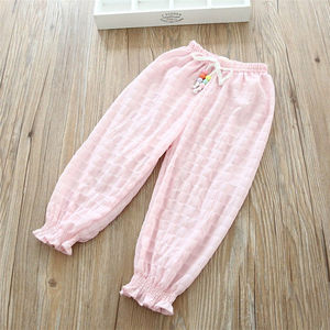 Mercado Mayorista de Ropa: Los Mejores Productos Colombianos - Pantalones Harem de Verano para Niños con Patrón Libre para Importación - Product Image 2