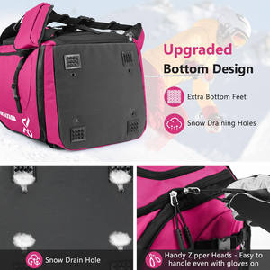 Free sample Ski Boots Extra <b>Large</b> Ski Boot Backpack Outdoor Skiing Gear <b>Bag</b> Travel Snowboard Helmet Backpack - Product Image 4