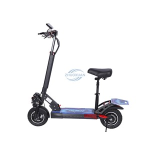 ZHUOXUAN Electric Scooter 1000W Brushless Motor With Seat Aluminum Alloy Body 30-40km Range App Control Urban Commuter - Product Image 3