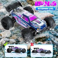Coche de Control Remoto 1:16, Monster Truck de Alta Velocidad 4WD, Vehículo Todoterreno RC, Regalo para Niños