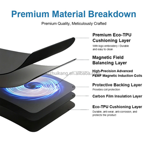 Tapete PEMF Plegable Fitkang OEM Personalizado con Ajuste de Frecuencia Inexacto de 1-99hz, Tapete PEMF Profesional con Campo Magnético Suave y Estable - Product Image 4