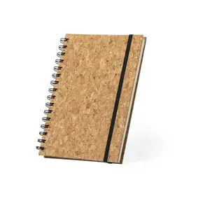 2024 HOT SELLING PROMOTIONAL PERSONALIZED LOGO GIFT ECO FRIENDLY SPIRAL CORK COVER NOTEBOOK FOR OFFICE GIFT SET