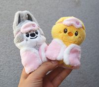 Mini porte-clés en jersey rose, pendentif mignon pour sac, ornement de mode, accessoires quotidiens, cadeau