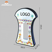 Présentoir à bouteille de tequila LED clignotant de haute qualité LiqVis, service VIP, support en acrylique pour la publicité en bar