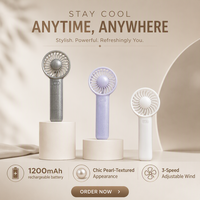 Mini-ventilateur de poche portable DC, rafraîchissant, personnalisable, mignon, pour l'extérieur, l'été, avec logo, vente en gros d'électronique