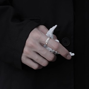 Pixiu <b>Ring</b> For Men <b>Adjustable</b> Animal Zodiac Design <b>Silver</b> Jewelry Gift - Product Image 4