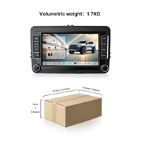 Radio para Auto Youducar de 7 Pulgadas con Android, Reproductor con GPS Integrado, Pantalla Táctil y Navegación para VW Golf, Passat, Polo, Tipo B con Doble Perilla