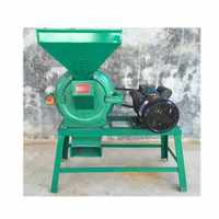Fraiseuse automatique de maïs diesel Petit moulin à maïs agricole-Moulin a Mais 220V pour la fabrication de granulés
