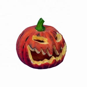 Citrouille en mousse lumineuse orange réaliste <span class=keywords><strong>Jack</strong></span>-O'-Lantern Décoration de table d'Halloween Visage <span class=keywords><strong>mal</strong></span>éfique Décoration murale de récolte Décoration de fête - Product Image 6