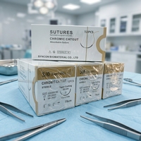 Fil de Suture Chirurgical en Gros, PGA, Polyglactine 910, Nylon, Soie, Résorbable, PGLA, Polypropylène 2/0, 6/0, 7/0, 8/0, 10/0