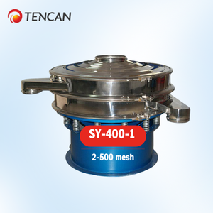 TENCAN harga yang baik SY-400 bubuk presisi tinggi wajan 3-500 jala <span class=keywords><strong>3D</strong></span> layar getar putar untuk Lab Kimia Industri Makanan