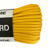 Cordon de parachute de qualité commerciale de type III à 7 brins, corde multi-usages pour le camping, la fixation et les travaux de jardinage et domestiques