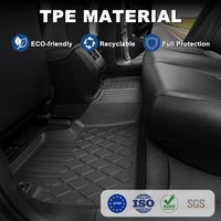 Alfombrilla 3D para coche aclamada por la crítica, alfombra 3D para coches, alfombrillas de Tpe resistentes a los rayos UV para Ineos Grenadier 2024-2025, alfombrillas para coche