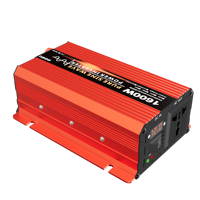HOULI frekans İnvertörler ve dönüştürücüler saf sinüs dalga 12V için 220V 110V 1600W invertör küçük araç invertörü arabalar için