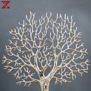Base en marbre noir léger de haute qualité, arbre de <span class=keywords><strong>corail</strong></span>, accessoires de décoration en métal, artisanat - Product Image 5