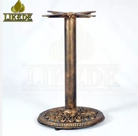 Pieds de meuble en fer forgé laiton antique Pieds de table basse et de table de patio en fonte