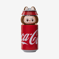 Muñeco Original Auténtico Popmart Labubu COOCA-COLLA SERIES, Figura de Vinilo Sorpresa, Caja Misteriosa, Figura de Acción, Dibujos Animados, Anime, Peluche