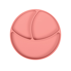 Juego de alimentación para bebés de 7 piezas, de silicona de grado alimenticio sin BPA, con tapete, plato, cuchara, babero, tazón con divisiones, tenedor y taza con ventosa para la comilosa de los niños - Product Image 2