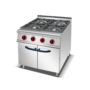 Estufa de gas comercial de 6 quemadores independientes Equipo de cocina para restaurante y hotel Acero inoxidable - Product Image 6