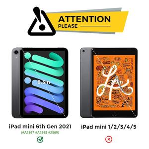เคสแท็บเล็ตกันกระแทก HGD Kid พร้อมที่จับและขาตั้ง วัสดุ EVA สำหรับ iPad Mini 6 รุ่นปี 2021 ขนาด 8.3 นิ้ว, เคสแท็บเล็ตโฟม EVA แบบ OEM - Product Image 2