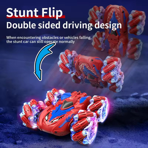 <span class=keywords><strong>Auto</strong></span> RC Spider ad Alta Velocità per Bambini con Telecomando a Forma di Orologio, Doppia Faccia, Acrobatica, <span class=keywords><strong>Drift</strong></span>, Rotolamento, Luce Frontale, Fuoristrada, Quattro Ruote Motrici - Product Image 5