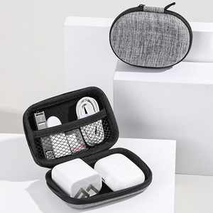 Bolsa de Almacenamiento Digital Rectangular Grande, Organizador de Cables de Viaje, Cargador, Cable, Auriculares, Unidad Flash USB, Estuche Protector - Product Image 3