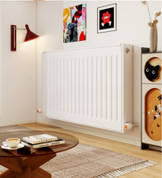Radiateur de chauffage hydronique de haute qualité 22K, radiateur de chauffage horizontal OEM pour systèmes CVC, utilisé dans les hôpitaux et les écoles