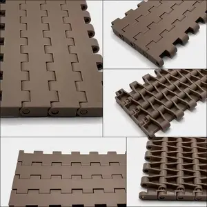 Gıda sınıfı plastik örgülü konveyör bandı kemer plastik modüler konveyör bant - Product Image 2