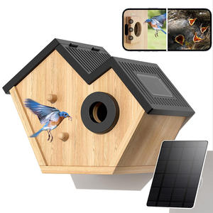 Jaula de Anidación para Pájaros con Calefacción, Casa Inteligente para Pájaros con Cámara IA, Grabación Automática de Etapas de Anidación, Control Remoto, Visión Nocturna, Energía Solar - Product Image 2
