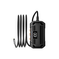 Endoscope de tuyauterie sans fil HD WiFi, étanche IP67, 6 LED, zoom numérique 2X, machine tout-en-un, objectif 3,9 mm, champ de vision 75°, vidéo MP4 visuelle