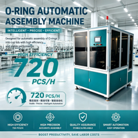 Machine d'assemblage automatique de couvercles de gobelets, du composant au produit fini, avec moteur PLC et moteur électrique, production de 720 pièces/heure, garantie 1 an