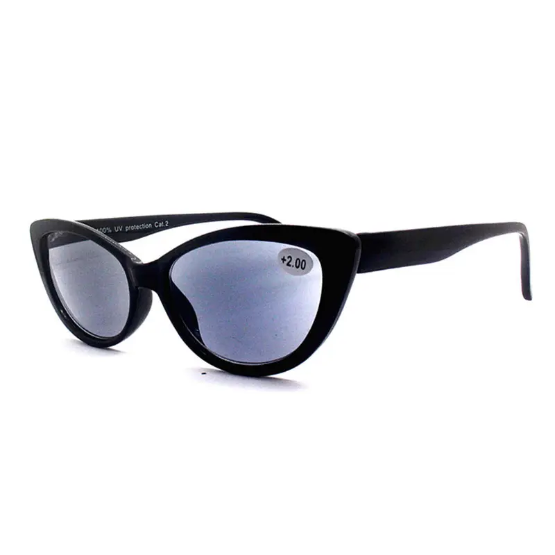 Gafas de Sol de moda 2024 gafas de sol de ojo de gato estilo de lectura nueva moda gafas de lectura para mujeres lectura con 6 potencias + 3,50