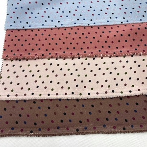 Hinese factory-crepé de musgo para mujer, tela de poliéster 2022 sin Spandex, Impresión de izara - Product Image 1