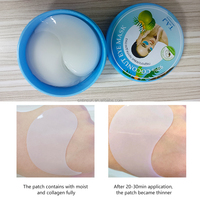 Patch hydratant 100% naturel à base de noix de coco Pure, pour masque pour les yeux, coussinets en Gel Hydrogel, patchs pour les yeux