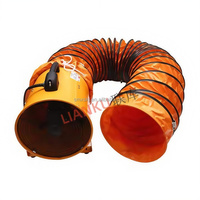 Tuyau de ventilation flexible en PVC personnalisable MUTRI, flexible et rétractable, avec cordon de serrage réglable (pour souffleurs), longueur 10 m