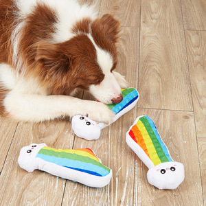 Bien-être Discount Durable Pet Supplies Peluche Plastique <span class=keywords><strong>Chat</strong></span> Chien Morsure Jouets en Stock Emballé dans des Sacs <span class=keywords><strong>Prix</strong></span> de gros depuis Salut Ennui - Product Image 1
