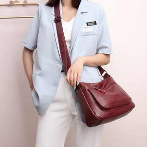 Women Branded Trend Hand Bag Female Causal Shoulder Handbags Embroidery Thread <b>Small</b> PU Leather Crossbody Bags - Product Image 4